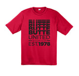Sport Tek Butte United Faded Glory - Red