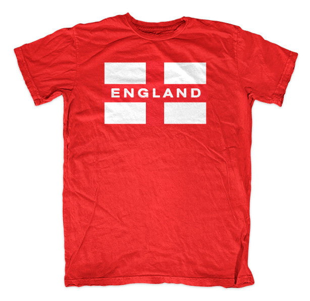 England Vintage Soccer Tee